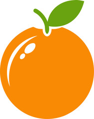 Sweet Orange (Malta) icon Silhouette vector