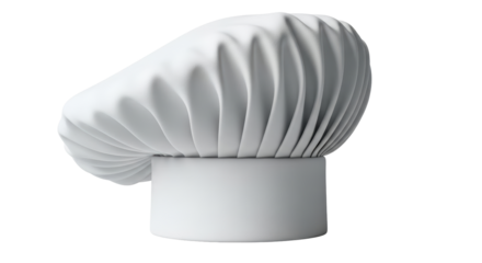 Isolated White Chef Hat