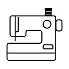 ミシンのシンプルなイラスト