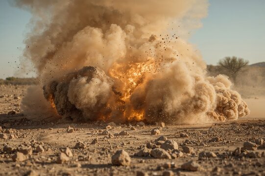 Electronic blasting device used in mining operations