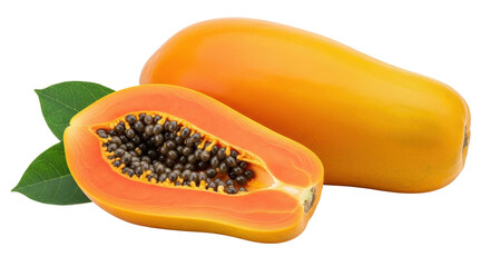 Isolated Papaya