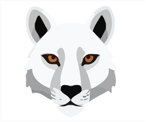 Fototapeta premium Animal Head Vector Art, Intricate Powerful and Ready for Print or Web (1)