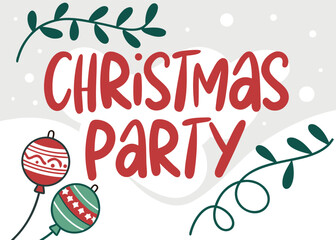 Christmas Party Invitation