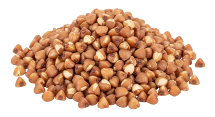 Isolated Pile of Buckwheat