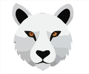 Animal Head Vector Art, Intricate Powerful and Ready for Print or Web  (1)