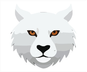 Animal Head Vector Art, Intricate Powerful and Ready for Print or Web  (1)