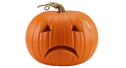 Isolated Halloween Pumpkin