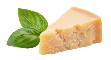 Isolated Parmesan Cheese