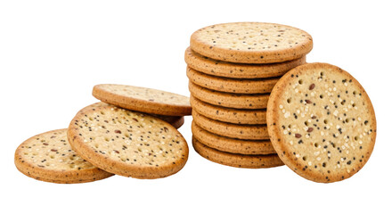 Isolated Whole Wheat Crackers