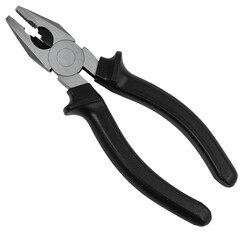 A pair of pliers, isolated transparent background