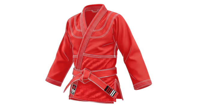 Isolated Gi Karate Kimono