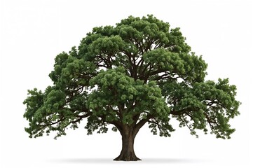 Obraz premium Lush tree standing alone