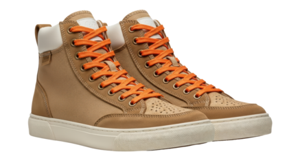 Isolated High Top Sneakers