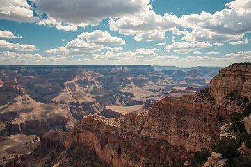 Amazing Scenic Vistas of a Majestic Canyon