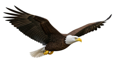 Isolated Bald Eagle