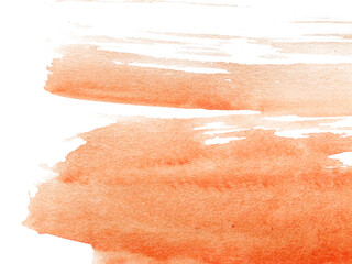 Gradient orange watercolor wash pattern. Hand-painted strokes in fiery shades form a rich artistic texture. Ideal for posters, packaging, or digital templates.