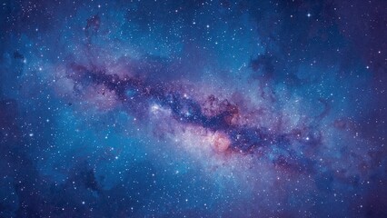 Watercolor Backdrop Inspired Galaxies 