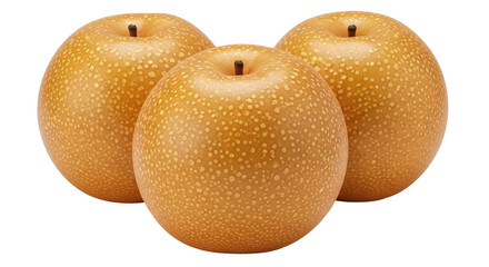Isolated Nashi Pears