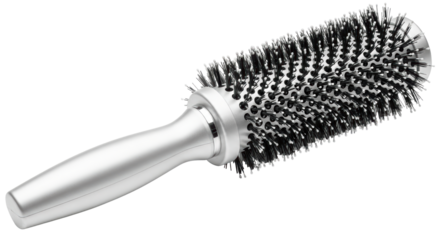 Isolated Round Hair Brush