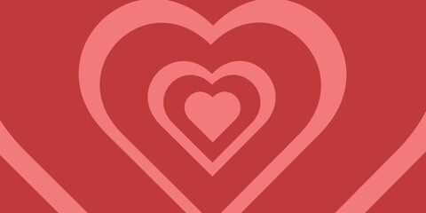 creative vertical background of Happy
Valentines day greeting card heart shaped
Vector illustration. Rainbow romantic
pattern. red pastel colors