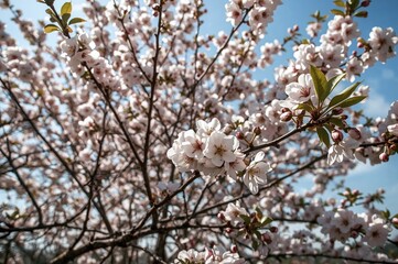 Tree adorned with floral blooms in a natural setting