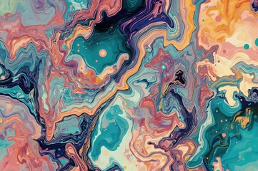 Abstract digital artworks featuring unique effects for wall posters, frames, and decoration