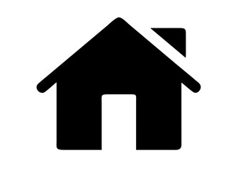 Fototapeta premium home icon on a white background
