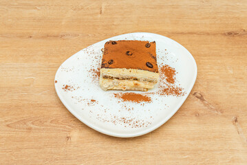 Tiramisu with Frangelico: Hazelnut liqueur that adds a gourmet and aromatic touch