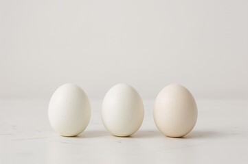 Eggs cooked until firm