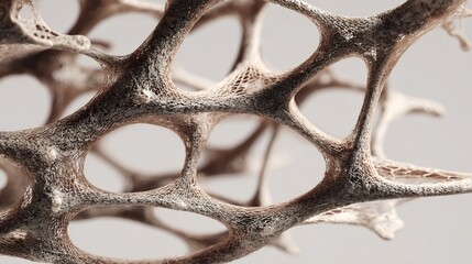 Abstract Network Structure Viewed Close Up