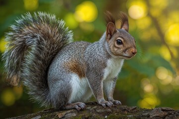 Fototapeta premium Eastern Gray Squirrel Species