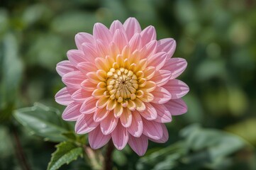Close-up of a Stunning Chrysanthemum Flower