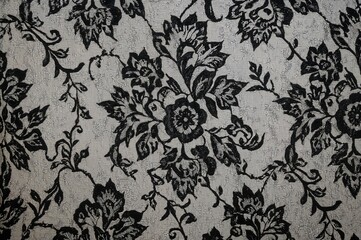 Dark lace pattern for design projects
