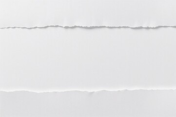 Fototapeta premium Blank ripped sheet. Place your text beneath the torn sheet.