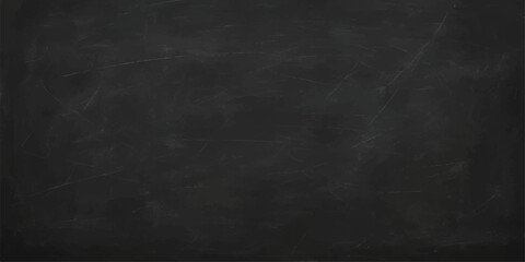 Grunge vintage concrete blackboard texture with dark and dirty blank chalkboard wall surface