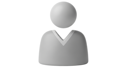 Isolated Person Icon