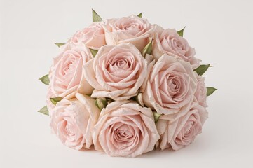 Fototapeta premium Still life featuring a large bouquet of roses
