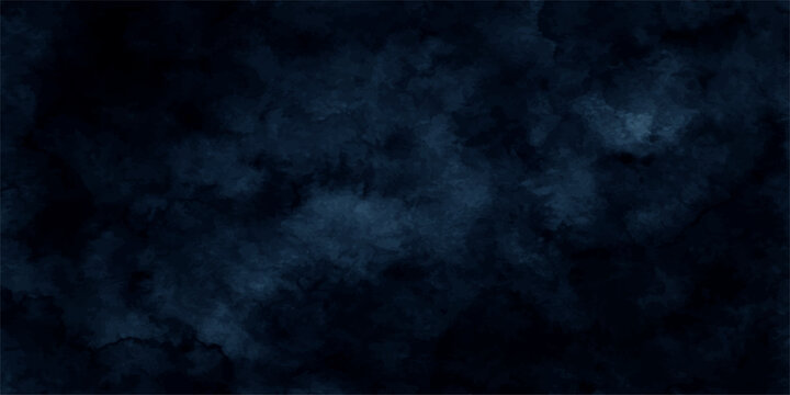 Dark blue grunge texture background with a hint of lightning and storm clouds