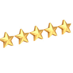 Diagonal golden stars PNG with white backdrop