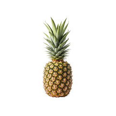 Fototapeta premium A Full Ripe Pineapple with a Green Crown