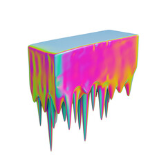 iridescent Geometric Shapes