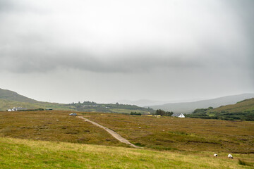 Dramatic Irish cliffs and rugged coastal landscapes