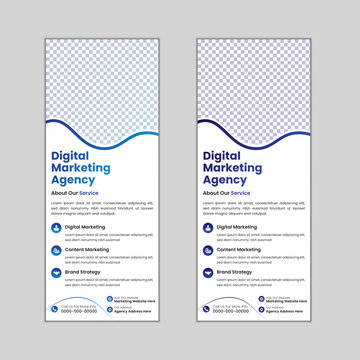 Rollup Banner Design Digital Market Agency 