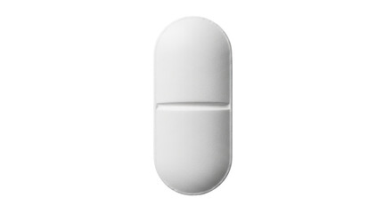 Isolated White Pill