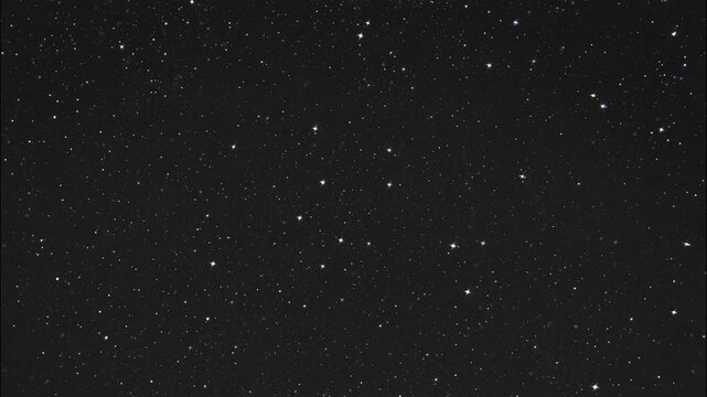 Cinematic Starry Night Sky Background