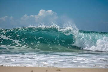 Obraz premium Huge ocean swell