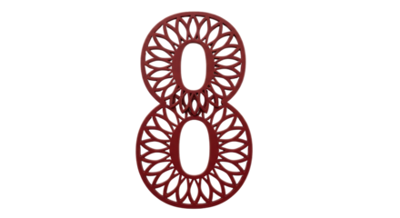 Isolated Number Eight