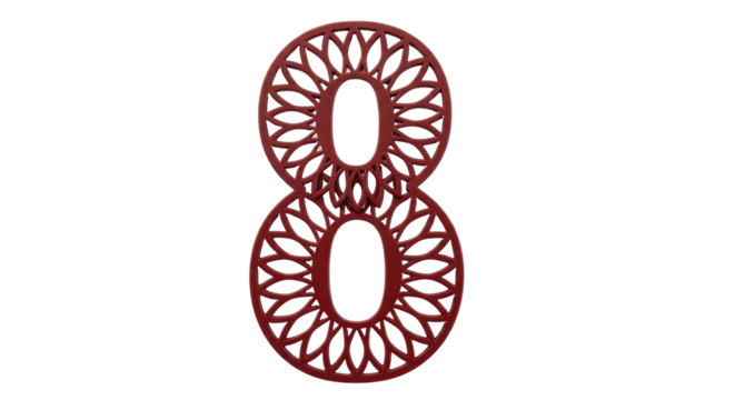 Isolated Number Eight