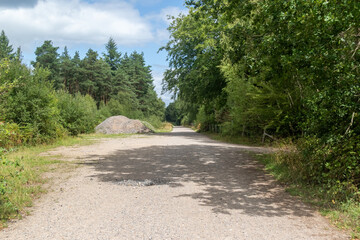Yateley Common in Hampshire United Kingdom
