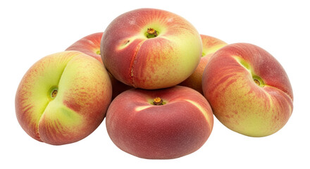 Isolated Peaches